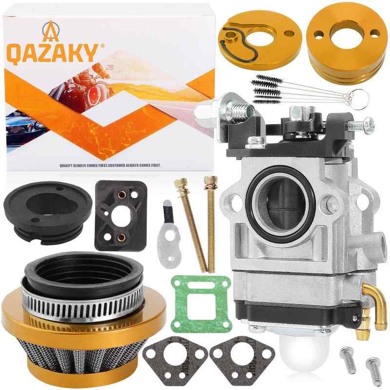 樂天商城 - QAZAKY キャブレター 33cc 40cc 43cc 47cc 49cc 50cc 52cc ピットダートミニポケットロケットキッズバイク 2 ストロークエンジンスクーター ATV クワッドチョッパーモペットゴーカートヘッジトリマーブ