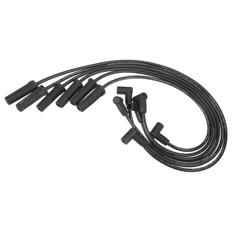 ACROPIX カースパークプラグコイルワイヤー点火コイルハーネスケーブル7mm Buickに対応 LeSabre Lucerne Park Avenue 3.8L 用 No.12192470/12192189-6個セット