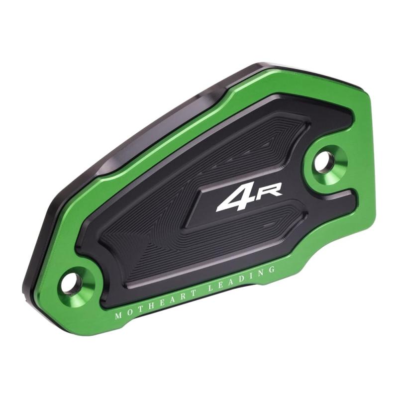 MotHeart オートバイ用前ブレーキマスターシリンダーカバー 対応 Ninja ZX-4RR 2023-2025 Ninja ZX-4R 2024-2025 CNC航空アルミ製 ninja zx-4rr zx-4r パーツ
