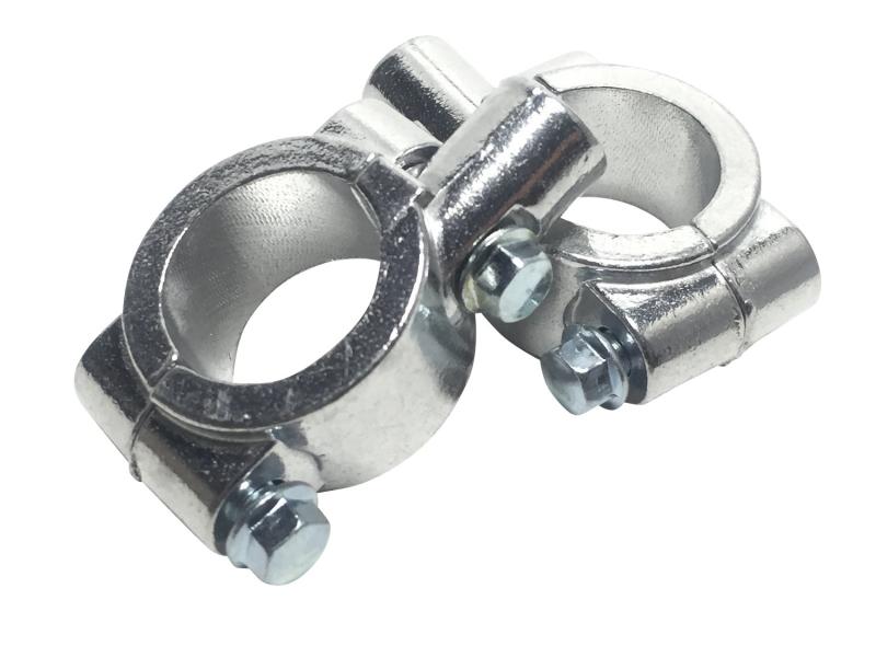 (nakira) ミラー ホルダー 1インチ 25.4mm 2個セット クランプ ブラケット バイク ハンドル 汎用