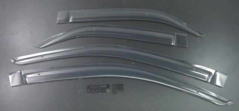 BRIGHTZ マークII 110 115 最高級サイドドアバイザー 金具付 【 INJ-V-068 】 GX110 GX115 JZX110 JZX115 GX JZX X110 X115 マーク II 2 マーク2 セダン 12532