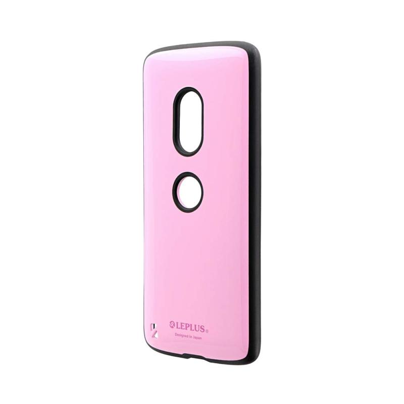 ルプラス(Leplus) Xperia(TM) XZ3 SO-01L/SOV39/SoftBank 耐衝撃ハイブリッドケース「PALLET」 ピンク LP-X18WHVCPK