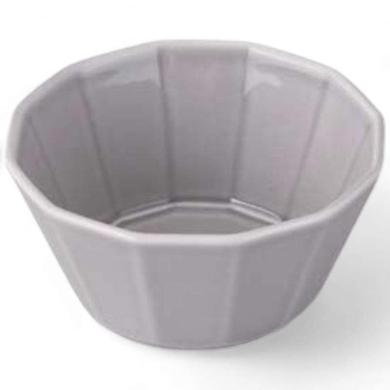 匠美風 有田焼 9cm 取り皿 グレ－面取取り皿 日本製