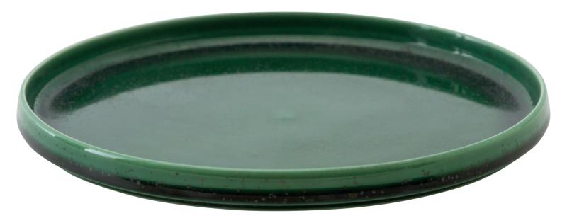 乐天商城 - 光洋陶器 KOYO ルフレ シャドウグリーン 23cm 浅型スタックプレート 食洗機対応 日本製 25171167