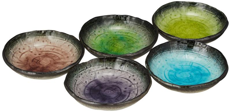 美濃焼 五彩 食器セット 日本製 DISHWARE_PLATE