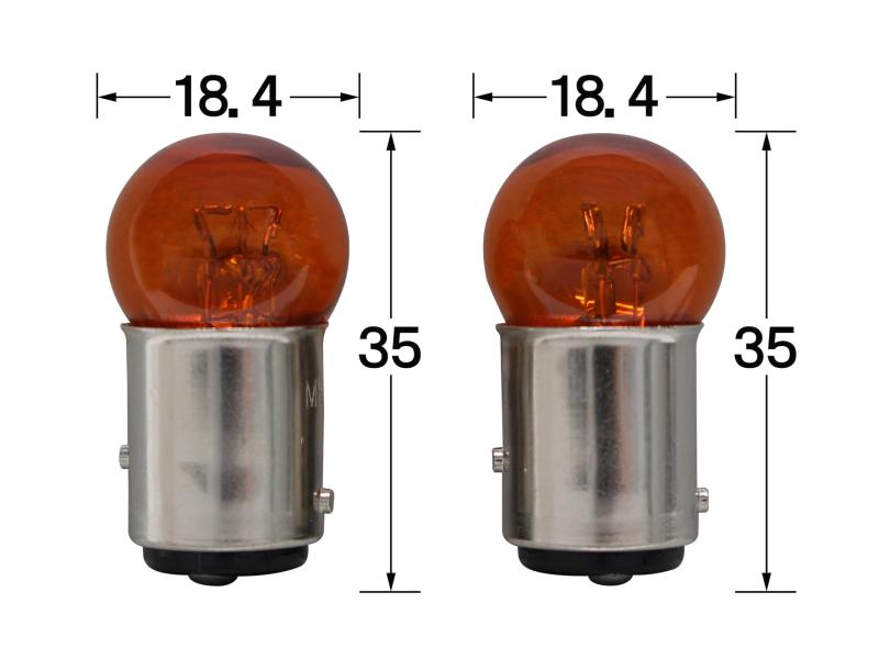 ポッシュフェイス(POSH FAITH) ウインカーバルブセット(2個入) 12V23W/8W ダブル球...