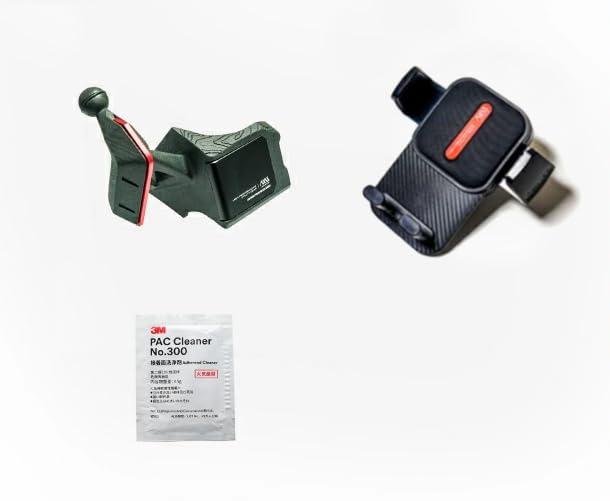 AXIS(アクシス) スマートフォンホルダー プッシュボタン(カーボン調) ミツビシ トライトン 型式:LC2T 品番sm-31-mt-c167