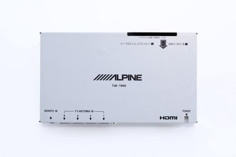 ALPINE 地デジチューナー TUE-T500 本体 ALPINE（アルパイン） TUE-T500 4×4地上デジタルチューナー 地デジ RCA