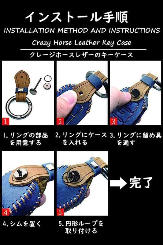 [TECART] ランドローバー用 キーケース キーカバー キーホルダー スマートキーホルダー スマートキーカバー レンジローバースポーツ ディスカバリー ディフェンダー ジャガー などに適応