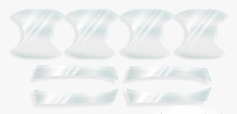 AXIS(アクシス) ドアハンドルスクラッチプロテクションフィルム ランドクルーザー250 品番pf-tl250-dhsp-8pcs