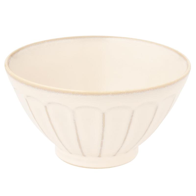 TOKI1919 白しのぎ カフェ 食器 ミニ うどん どんぶり 丼 サラダボウル 直径約16×9cm 美濃焼 みの 和食 皿 旅館 料亭 レストラン 仕様 食器 電子レンジ可 食洗機可 チタンマット ホワイト 日