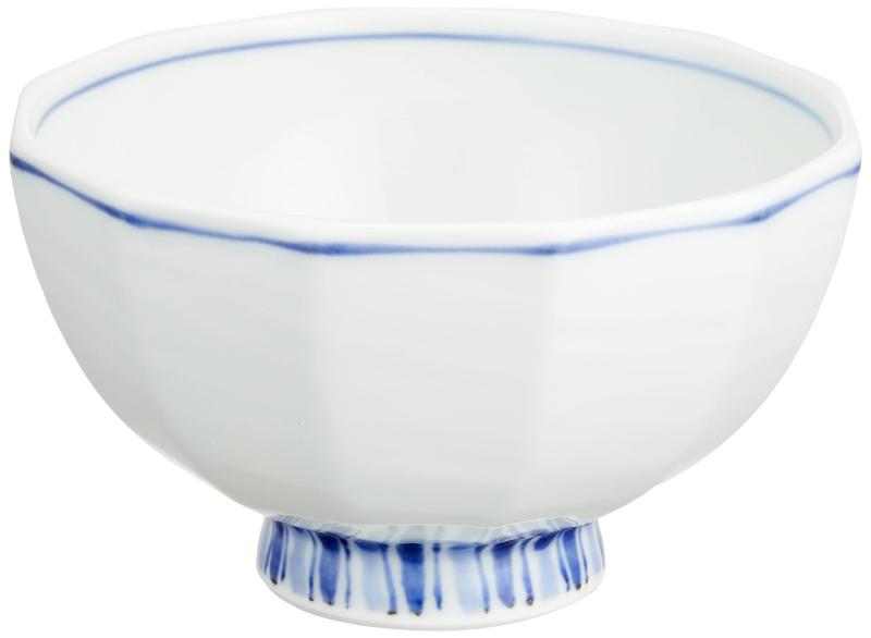 浜陶 高台十草 飯碗 DISHWARE_BOWL