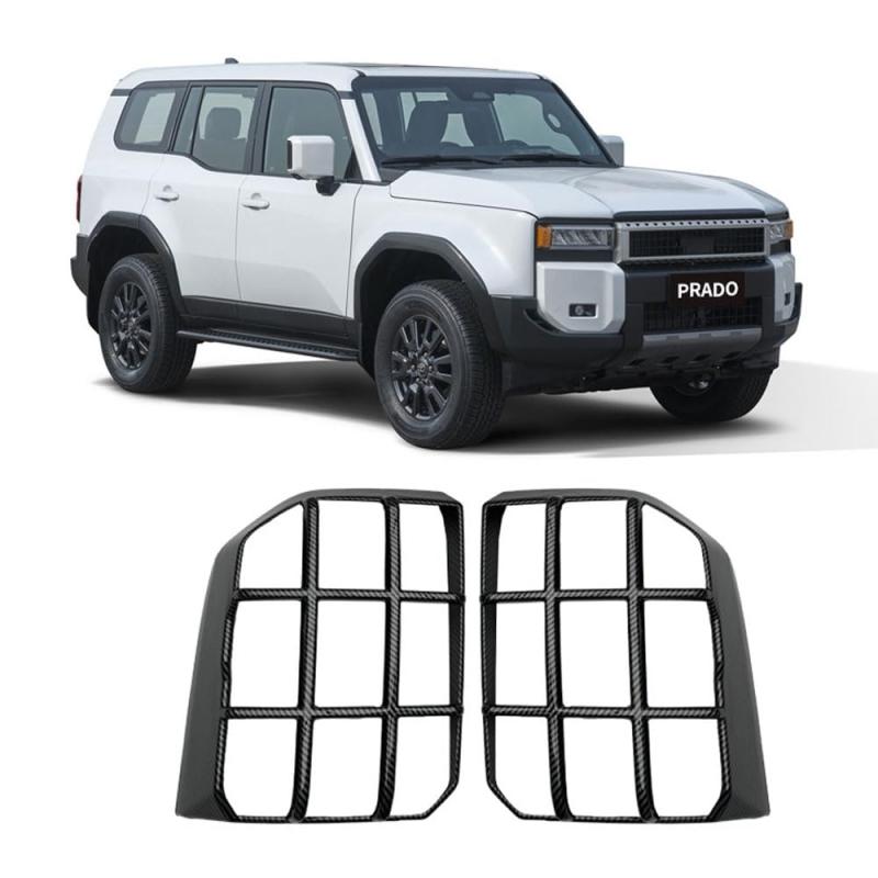 For新型ランドクルーザー250 TRJ250W GDJ250W（2024年以降）テールライトカバー改造保護カバーシェル特殊アクセサリー用品リアライト装飾フレームランドクルーザー250アクセサリー