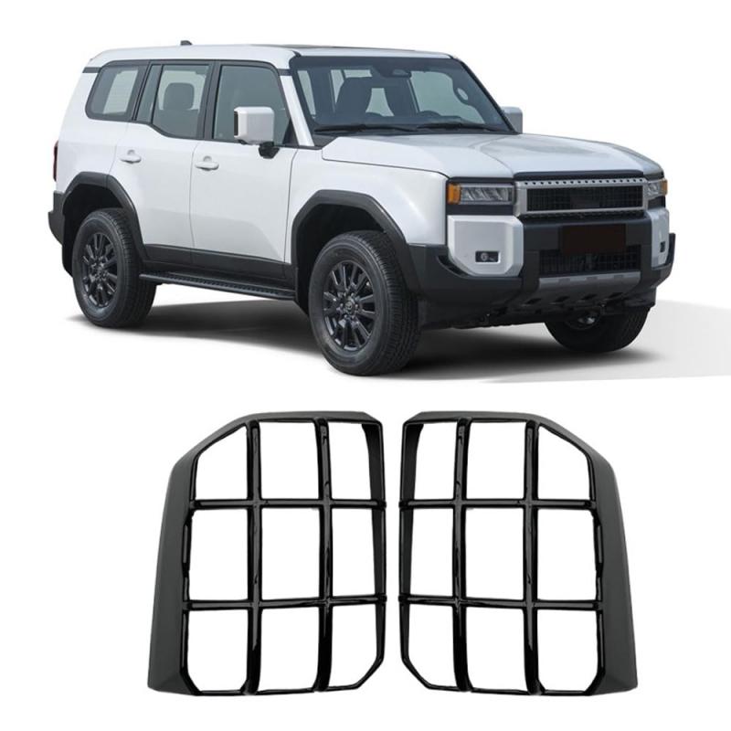 For新型ランドクルーザー250 TRJ250W GDJ250W（2024年以降）テールライトカバー改造保護カバーシェル特殊アクセサリー用品リアライト装飾フレームランドクルーザー250アクセサリー 3