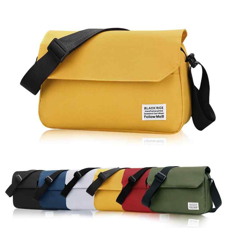 [Luxiwear] ショルダーバッグ メンズ レディース 【めっちゃ入る超軽量×5ポケット収納×おしゃれ】 斜めがけ カバン 小さめ 大容量 肩掛けバッグ 2WAY メッセンジャーバッグ ナイロン シンプ