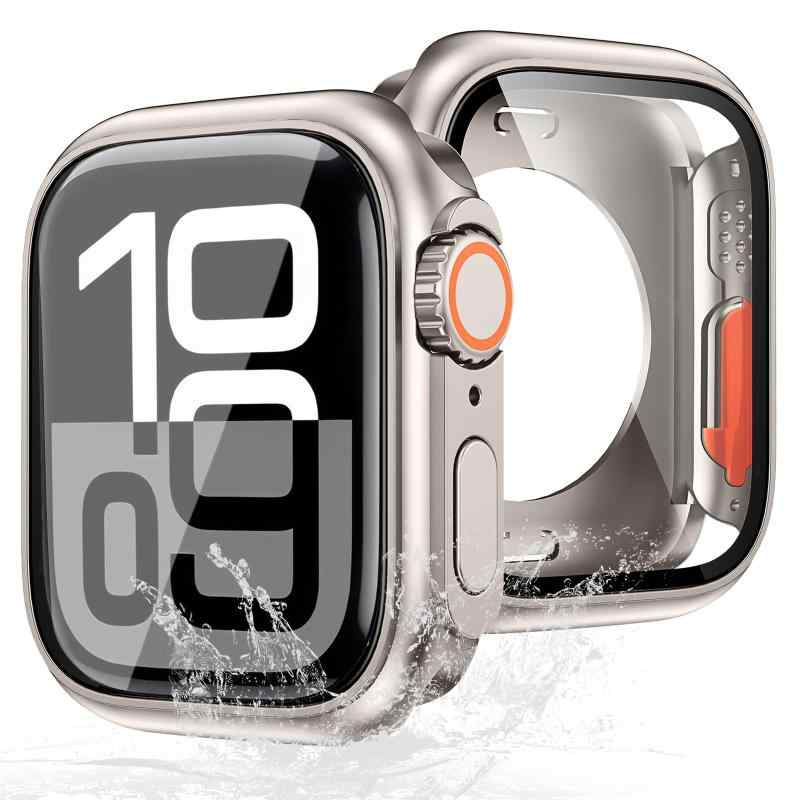 YAODLE Apple Watch ケース Series 11/10 46mm アップルウォッチ用 カバー 対応 アップルウォッチ 46mm カバー Apple Watch Ultraに変身する 360°全面防水・全面保護 耐衝撃