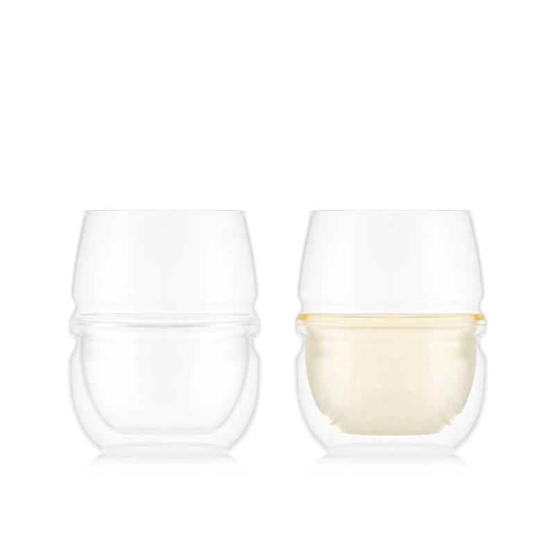 BODUM ボダム グラス コップ タンブラー ワイングラス FYN フィン ダブルウォールアロマグラス 2個セット 保温保冷性 二重構造 耐熱ガラス 電子レンジ可 オーブン可 食洗器可 冷凍庫可【正規 hitotsunagi-10259281 HITOTSUNAGI サンプル画像2