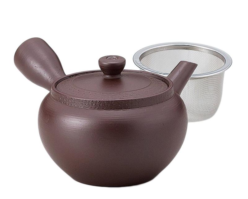 Gold five 萬古焼 肩ビリ万古 急須(茶こし付) 476-06-713商品サイズ:9.5×8cm材質:陶器生産国:萬古焼(日本)容量: 250cc製品仕様:焼物の性質上、窯や気温などの状態により焼きあがりの色やサイズ・重量などに違いが出ることがあります。ご了承下さい。