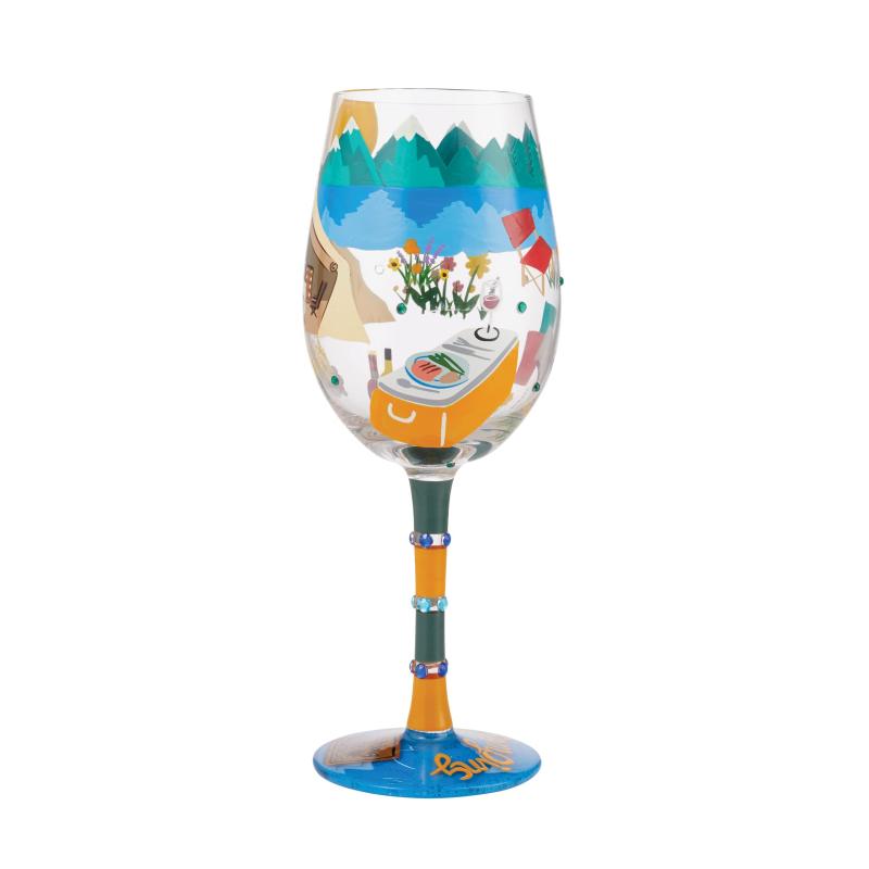 enesco Lolita ワイングラス Glamping 6010893 hitotsunagi-10461107 HITOTSUNAGI サンプル画像3