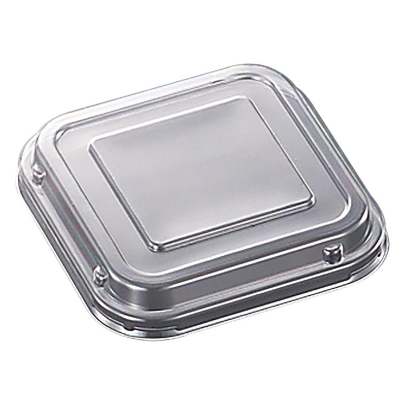 中央化学 使い捨て容器蓋 CTプチ丼 角 蓋 50枚入サイズ:約11.8×11.8×2cm
