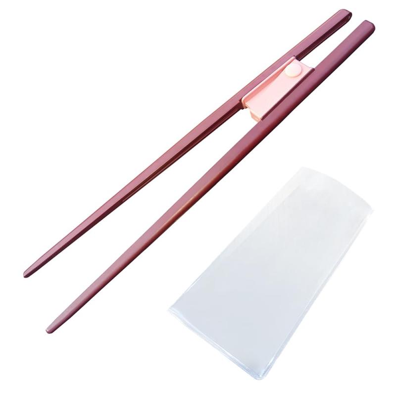 箸ぞうくん おつまみ 大人用 矯正箸 21cm【普通の箸に最も近い本物の矯正箸】日本製 食洗機対応 左右兼用 (Amazon.co.jp カバー付き)