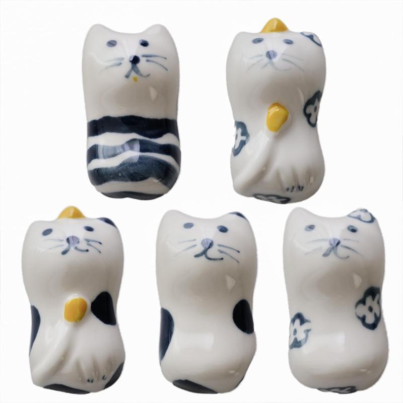 C-RAYS 猫 箸置き かわいい ねこ 食器 キッチンカトラリー 和風 和柄 置物 インテリア 卓上 小物