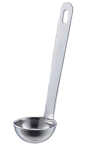 SW 18-8 極厚レードル計量スプーン 30cc外寸 :120mm製品重量:60g材質:18-8ステンレス容量:30cc