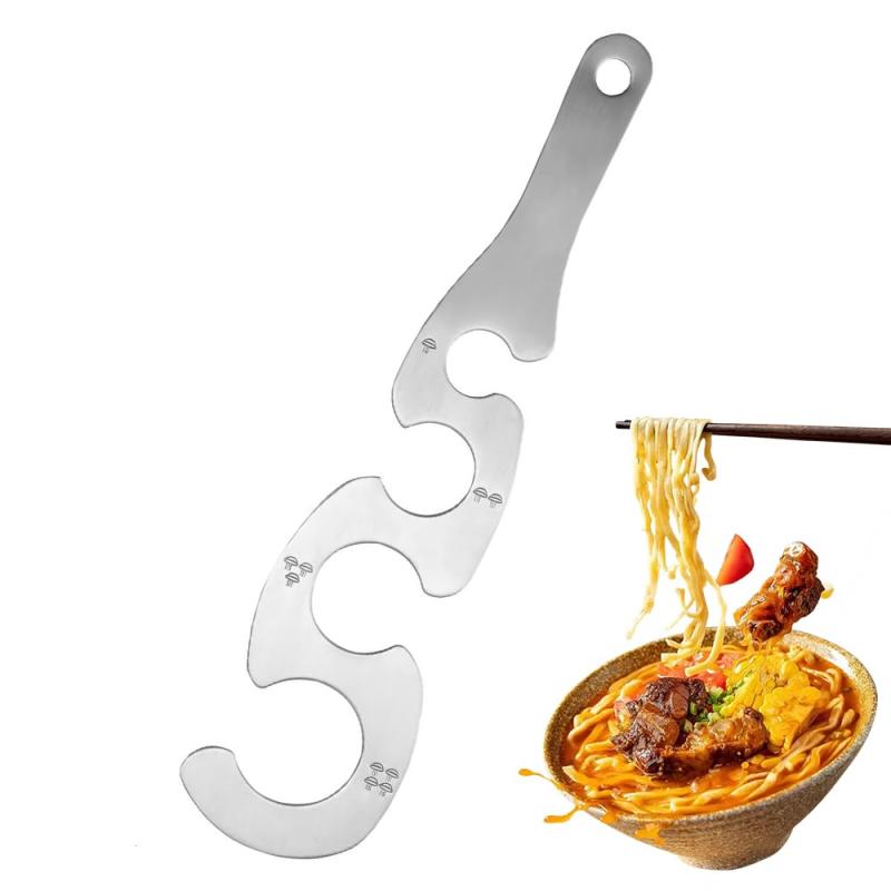 麺測定器パスタ測定器S字部分測定定規正確な測定部分コントローラー麺定規キッチンガジェット操作が簡単 hitotsunagi-10276540 HITOTSUNAGI パッケージ画像
