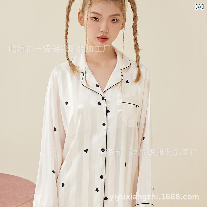 胸 パッド 付き 女性 用 夏 用 パジャマ、 アイス シルクの 涼しい パジャマ、 フレンチ スタイルの ウェアラブル 女性 用 ホーム ウェア、 氷と 雪の シルク スーツ製品カテゴリ: セット生地名: シミュレーション糸デザイン: セットメイン生地成分: ポリエステル繊維 (ポリエステル)厚さが薄い: 薄いタイプ生地の厚さ (坪量): 超薄型 (81-100グラム/平方メートル)襟タイプ: 折り襟袖の長さ: 長袖ズボンの長さ: ズボン機能: レジャー,通気性,睡眠,ホーム,涼しい,快適,外着可発売時期: 2024年春季節にぴったり: 夏,春,秋適用群カテゴリ: 若い女性適用シーン: ホームカラー: 長袖長ズボン (取り外し可能な胸パッド付き),半袖長ズボン (取り外し可能な胸パッド付き),半袖ショートパンツ (取り外し可能な胸パッド付き)サイズ: M,L,XLブランド: 睡眠産地: 台州貨物番号: 23129クロスボーダー輸出専用供給源ですか: いいえスタイル: フレンチ