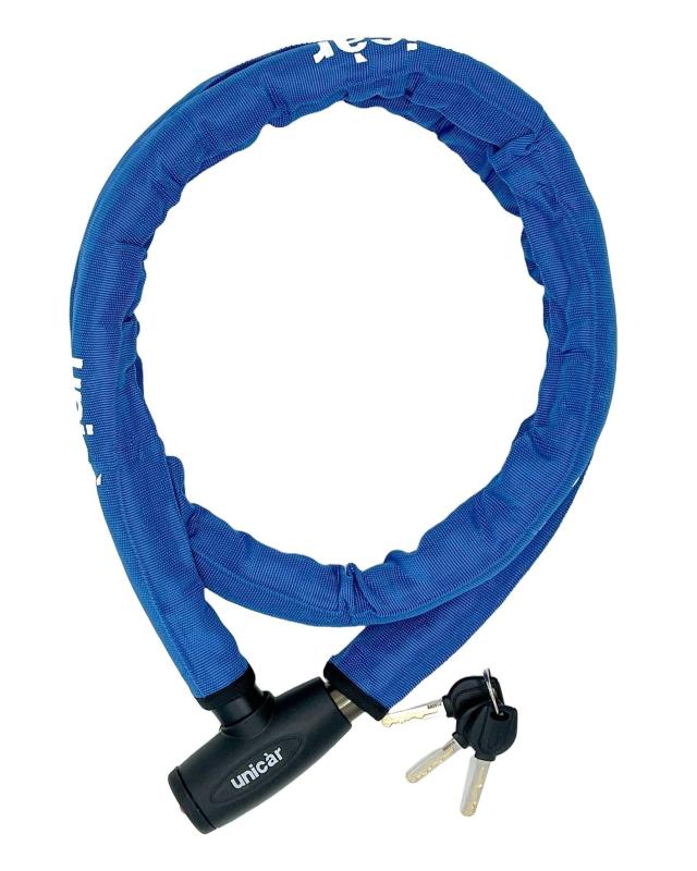 ユニカー(Unicar) ワイヤーロック ビッグ 1800mm ブルー BL-21
