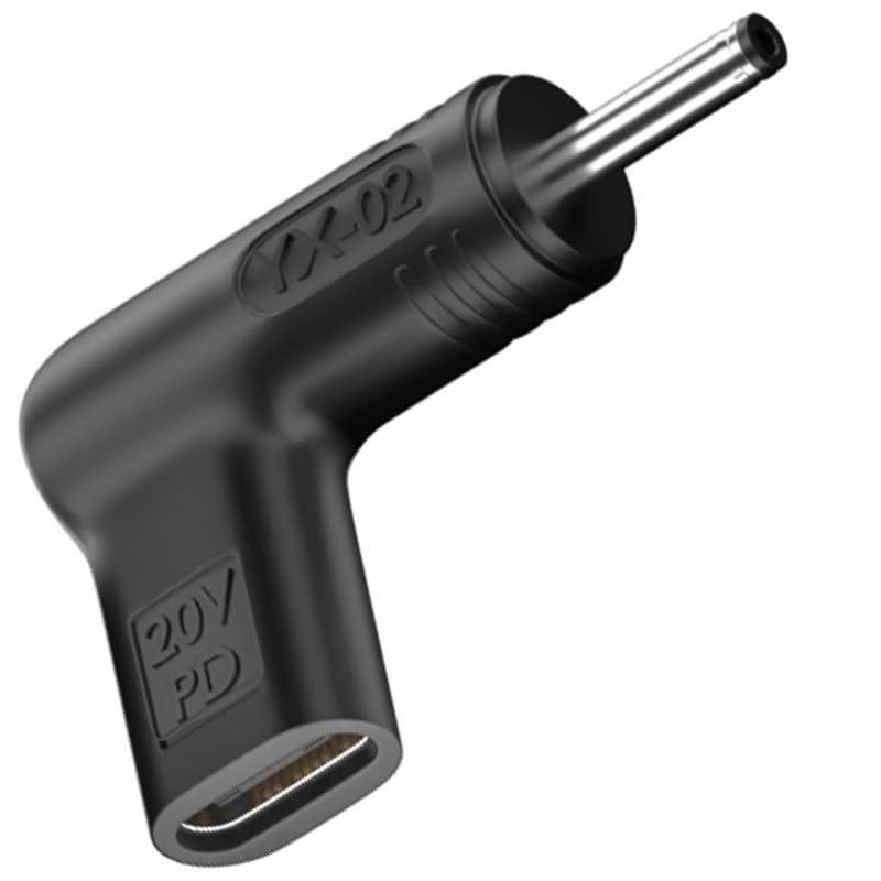 Bacron(バクロン) 100W PD USB C - DCアダプター、タイプCメスから12V 19V 20V DCオスアダプター。ソーラーパネル、キャンピングカー、ポータブル発電所、RV、ソーラー発電機などに対応