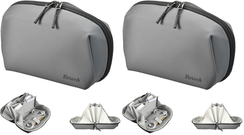 ハクバ HAKUBA インナーケース ヴァレック(Varech) ガジェットポーチ M180 PC周辺小物用収納 180度開口 軽量 ショルダーベルト・持ち手付 撥水生地使用 hitotsunagi-10387815 HITOTSUNAGI パッケージ画像