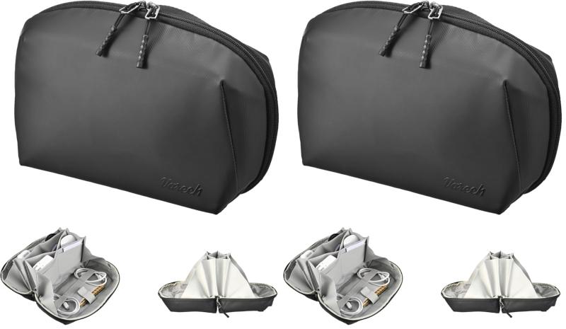ハクバ HAKUBA インナーケース ヴァレック(Varech) ガジェットポーチ M180 PC周辺小物用収納 180度開口 軽量 ショルダーベルト・持ち手付 撥水生地使用 hitotsunagi-10387815 HITOTSUNAGI サンプル画像3