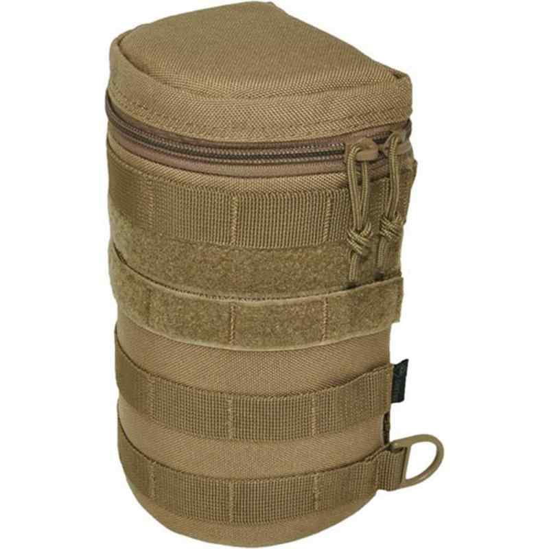 HAZARD4 レンズケース Jelly Roll (Large) - lens/scope/bottle padded caseモジュールパーツとして他のバッグやバックパックに装着可能。内側ポケットにはレンズキャップなどを収納。前面のベルクロにはIDやパッチなどの取り付けが可能。大型ペットボトルなども収納可能。断熱性があり野外での使用に便利。サイズ:25.4 x 12.7 cm(22.9 x 11.4 cm)カラー:Coyote