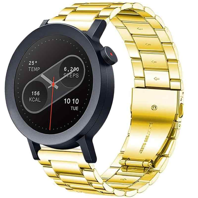 Lamsaw for CMF Watch Pro 2 スマートウォッチ バンド, ステンレス製 メタル ベルト 金属交換バンド 時計ストラップ 長さ調整器具付きCMF Watch Pro 2 / CMF Watch Pro スマートウォッチ に対応👉【対応機種】CMF Watch Pro 2 / CMF Watch Pro スマートウォッチにぴったりフィットすると交換バンド一体化ステンレスバンドです。ほとんどの時計メーカーで採用されている3連タイプで、金属ブレスとしては一番オーソドックスなタイプになります。横3列になったコマを縦に繋ぎ合わせたブレスレットで、高い堅牢性が特徴です。👉【高品質なステンレス素材】耐腐食性、耐摩耗性、耐酸性の高品質ステンレス素材を採用、耐久性に優れています。また、精密な研磨技術と使いやすくファッショナブルな設計となっており、高級感あふれるベルトとなっています。👉【綿密設計】上質なステンレスだけでなく、細部の金具にまでこだわった綿密設計です。バンドの美しさを損なうこととなく、さらなる高級感をプラスします。👉【金属ベルトならではの魅力】金属ベルトを取り付けた時計ベルトは高級感がありながら、人を魅了する「流線美」を表現しています。ブレゲらしいクラシックなデザインと高い視認性、そして上品なディテールを備えたこのモデルはオン・オフを問わず、オールマイティーに活躍してくれます。👉【簡単長さ調整】付属器具で、簡単にバンドの長さ調整が可能。サイズの心配がなく、ご購入後、すぐお使い頂けます。プレゼントにも最適です。サイズはほとんどの手首サイズに適合します：5.71"-8.19" (145mm-208mm)
