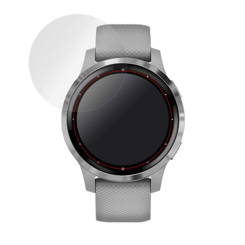 ミヤビックス 2枚入 GARMIN vivoactive 4S 用 PET製フィルム 強化ガラス同等の硬度...