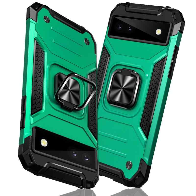 TMUJWS 対応 ケース リング 衝撃吸収 耐衝撃 TPU+PCバンパー 二重構造 車載ホルダー対応 MZ64-P7A対応機種:用のに対応なので、機種を間違いないようご注意下さい [注意事項：この商品はワイヤレス充電機能に対応していません]耐衝撃:TPU素材で作られているため丈夫で柔軟性があり、衝撃吸収、落下時に受けた衝撃力を分散させ、携帯電話を有効に保護する車載ホルダー対応:マグネット対応金属板付きで、車載の磁気吸盤にしっかりと吸着することができ、運転中に携帯電話のナビゲーションなどの機能をより便利に使用することができます機能性:機能はもちろん、滑りにくくて持ちやすい、安定的なグリップが特徴です。リングはケースにしっかり固定されていて、縦置き、横置きどんな角度でも固定できます精密性設計：本体にぴったりフィイットするよう設計し、精巧をきわめていることの孔位で、端末にピッタリとフィットします。ボタンが独自の設計を採用、反応がよくて程よい押し心地を実現