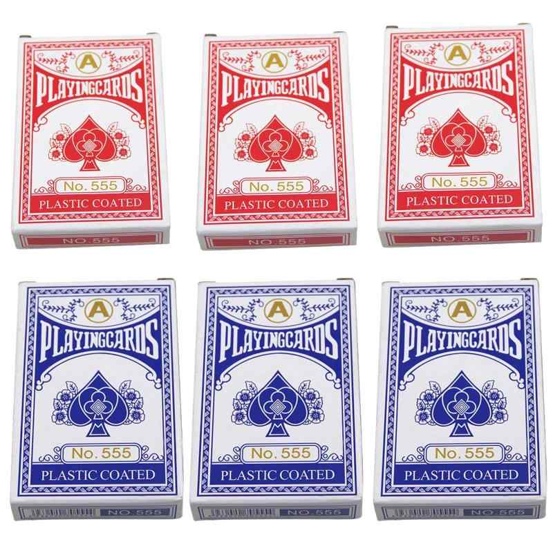 ユアクト 6パックセット トランプ 紙 バカラ ポーカー ブラックジャック マジック ダブルデッキセット ポーカーサイズ