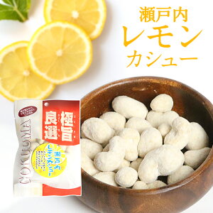 豆菓子 瀬戸内レモン カシューナッツ 100g (50g×2袋) おつまみ 檸檬 ナッツ