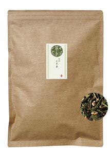 日本茶 茶葉 玄米茶 500g 国産米 静岡煎茶使用 チャック付袋詰 緑茶 業務用 ゆうメール 送料無料 お茶