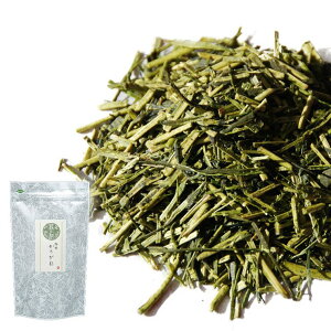 メール便 送料無料 高村園 静岡県産 雁が音 200g(100g×2) (日本茶 茶葉 緑茶 茎茶 白折 茶香炉 お茶)