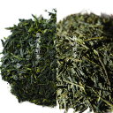 メール便 送料無料 高村園 静岡煎茶 100g ＋ 鹿児島煎茶 100g (200g) 日本茶 茶葉 緑茶 チャック付袋 静岡 福岡 地域ブランド 鹿児島