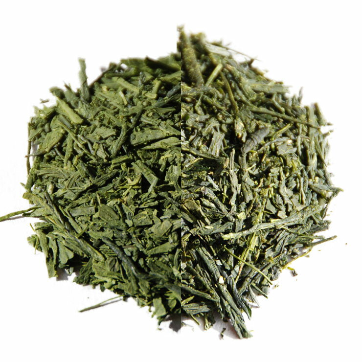 【ゆうメール便 送料無料】高村園 八女煎茶 100g ＋抹茶入八女煎茶 100g (200g)【日本茶 茶葉 緑茶 チャック付袋 八女 お茶】