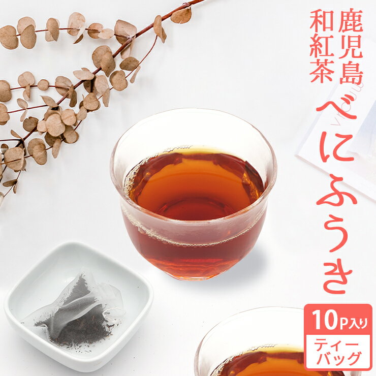 送料無料 鹿児島 べにふうき 和紅茶 ティーバッグ 2g×10P 国産 お茶