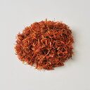 国産ベニバナ(紅花)乾燥花びら(乱花)30g ◆ 草木染(材料)天然・植物染料