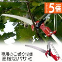 ●エントリーでP5倍 お買い物マラソン●高枝切りバサミ ロープ式 高枝切りのこぎり 高枝ノコギリ 高枝切りバサミ 高枝切鋏 軽量 はさみ ガーデニング用品 剪定...