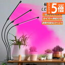 ●エントリーでP5倍 お買い物マラソン●植物育成ライト LED植物育成灯 室内栽培ランプ 3つ照明モード 9段階調光 観葉植物 3ヘッド式ライト 5v 60w ...