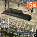 ★P5倍 マラソンセール★ロープラチェット 2本セット ロープハンガー 荷造りベルト フック カラビナ 吊り下げ 荷締機 調整ロープ 2m ハンガー 滑車 便利 タープテント BBQ アウトドア シェード 引越し 運搬 テント ロープ キャ