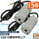 ★P5倍 マラソンセール★水中ポンプ12v 2個セット 海水 小型 水道水 地下水 排水ポンプ 循環ポンプ 汲み上げ 水ポンプ 給水ポンプ 家庭用 散水ポンプ ...
