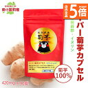 ★P5倍 マラソンセール★菊芋粉 スーパー菊芋カプセル 菊芋パウダー 1袋90錠入り 1錠422mg 菊芋 国内製造 熊本県産 阿蘇郡 南小国町